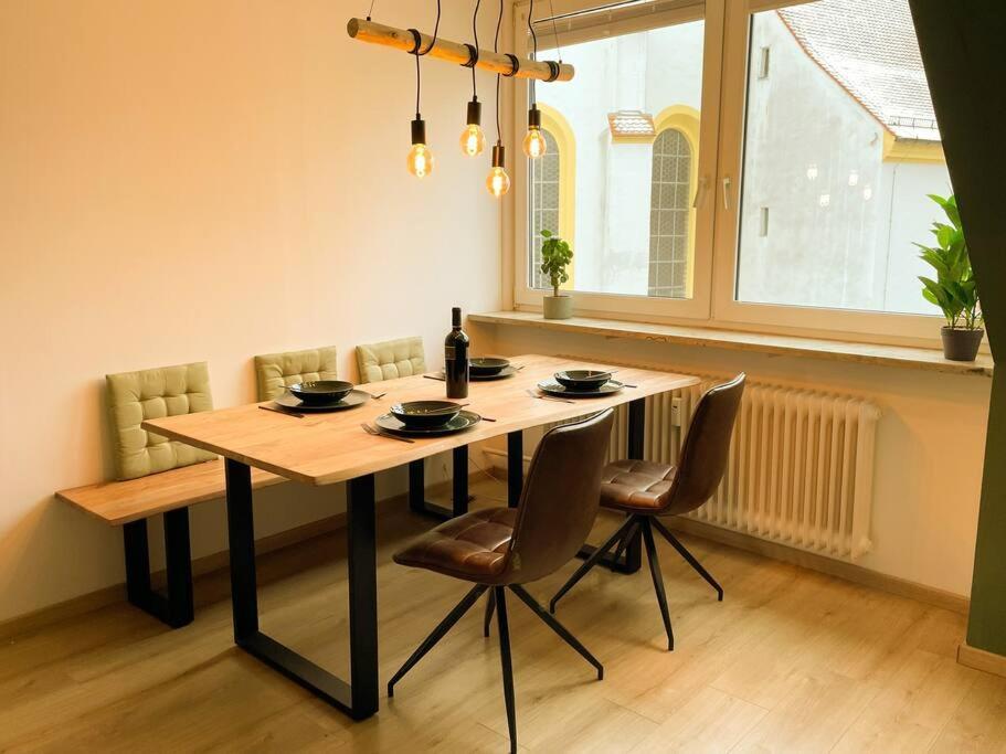 Altstadt-Wohnung Im Weidener Zentrum Weiden in der Oberpfalz Eksteriør bilde